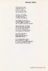 RECEUIL DE POEMES D ANDRE NICOSIA - INOUBLIABLE ORAN (19)